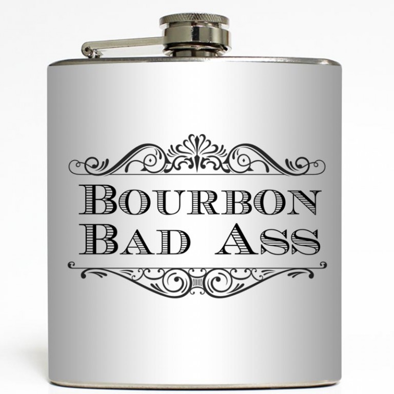 Bourbon Bad Ass Flask - Whiskey By The Glass