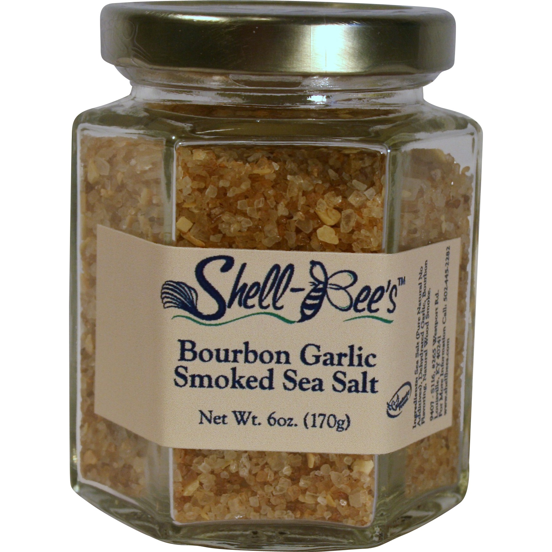 Bourbon Garlic Smoked Sea Salt - Whiskey By The Glass