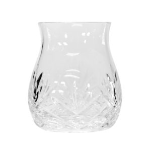 glencairn cut crystal mixer glass white background
