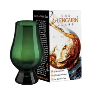 green glencairn glass with full color gift box