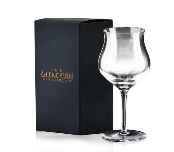 Glencairn Gin Goblet and black presentation box