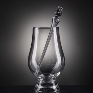 Glencairn glass with Glencairn pipettepette