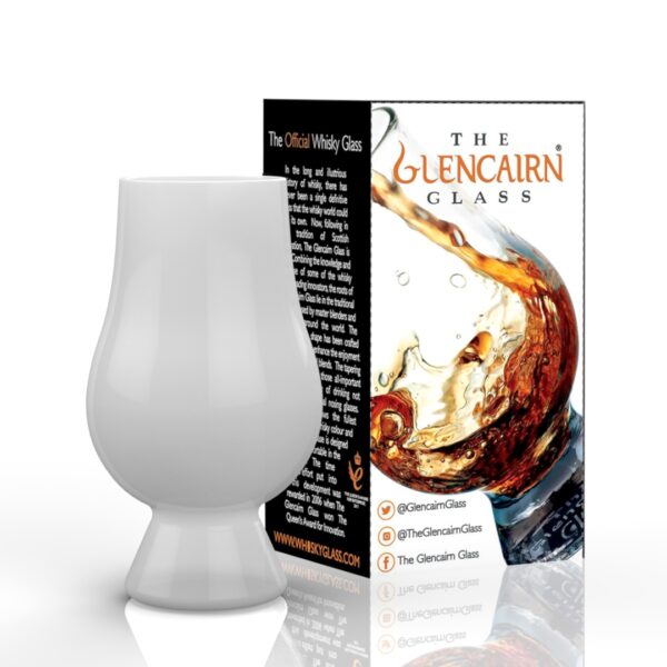 White Glencairn Glass with gift box