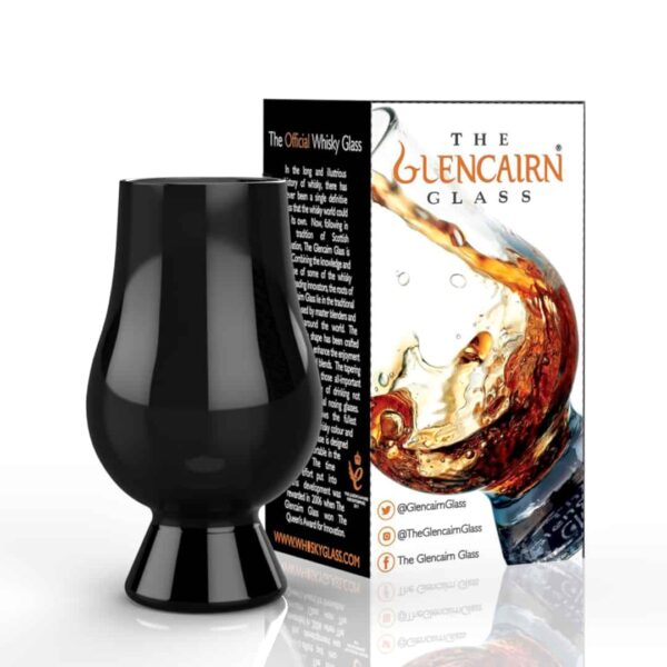 Black Glencairn Glass with box